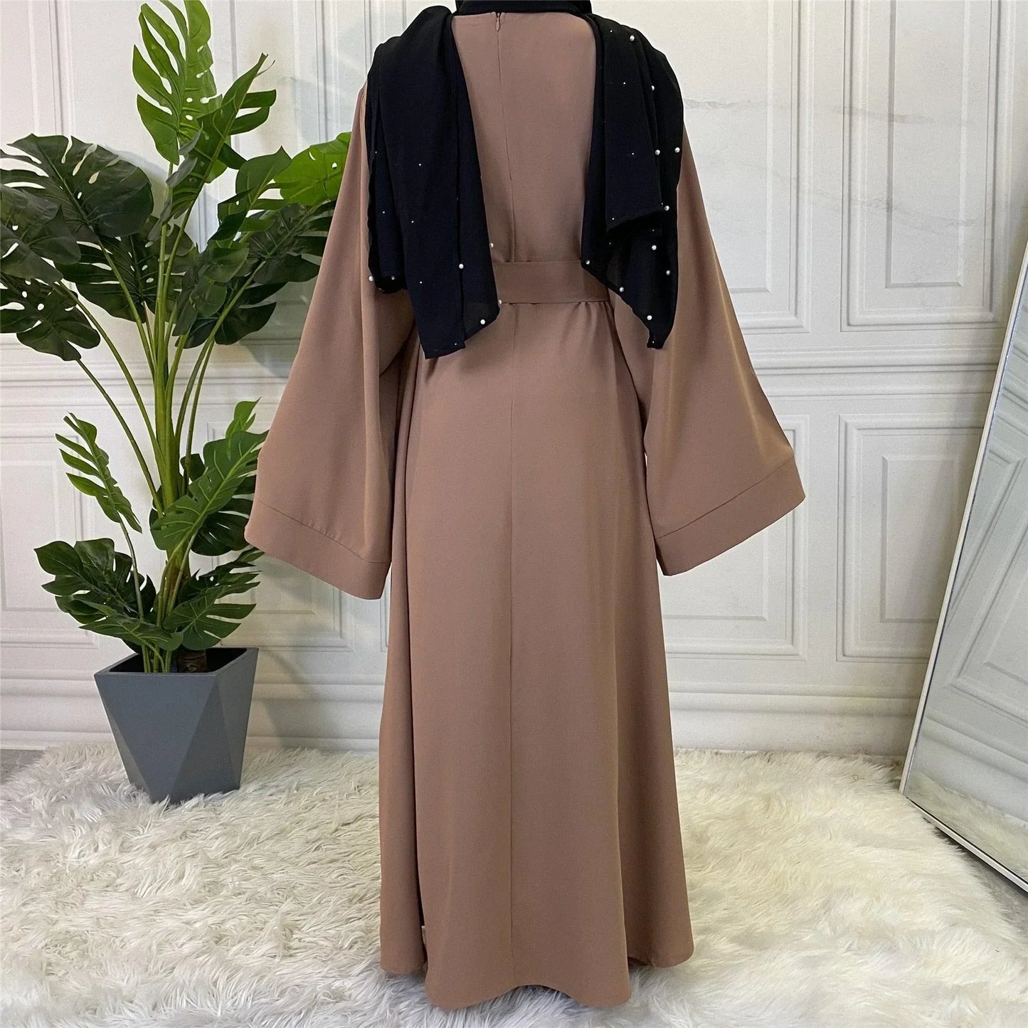 Fashion Hijab Dubai Abaya Long Dresses Women - Jazmie Jamaludin
