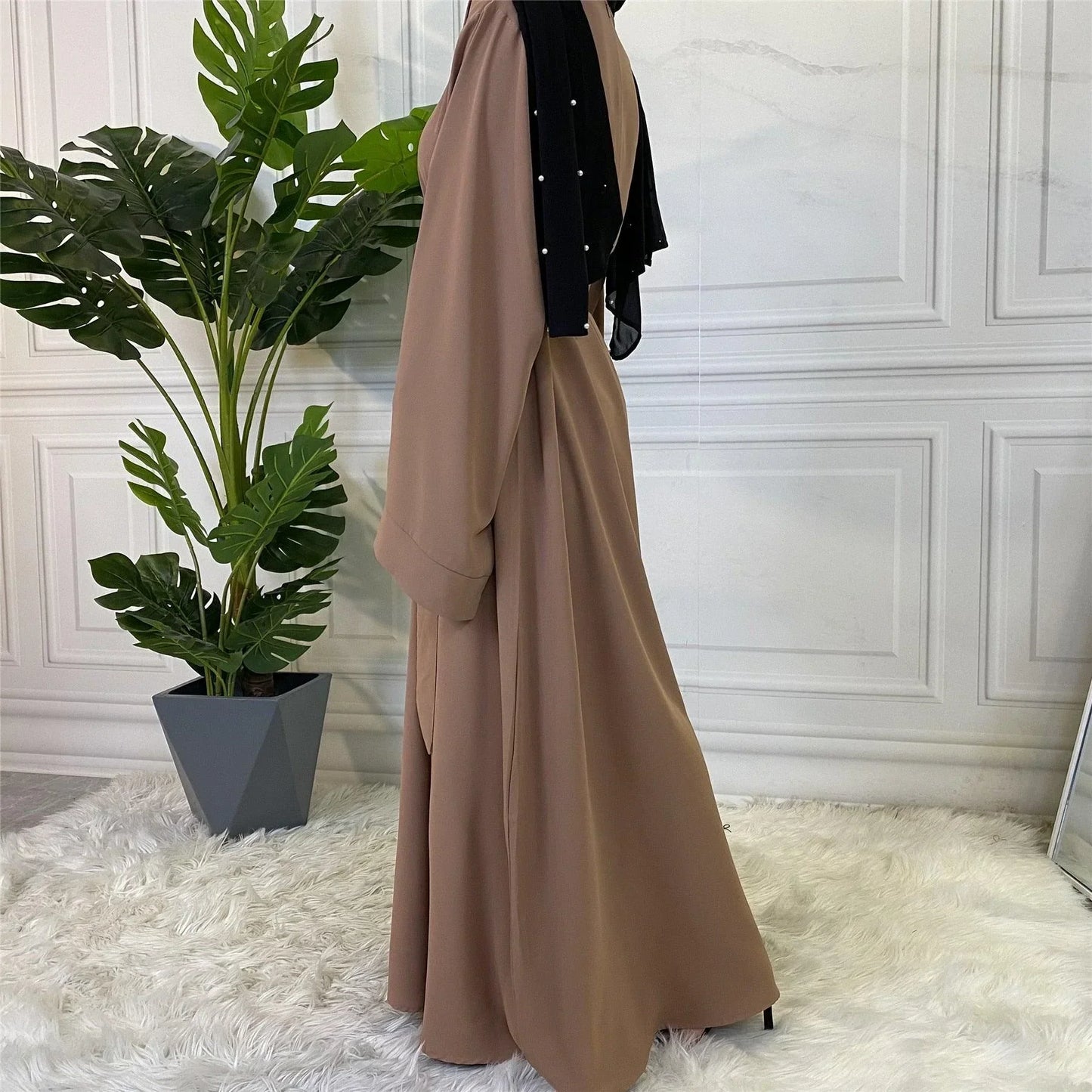 Fashion Hijab Dubai Abaya Long Dresses Women - Jazmie Jamaludin