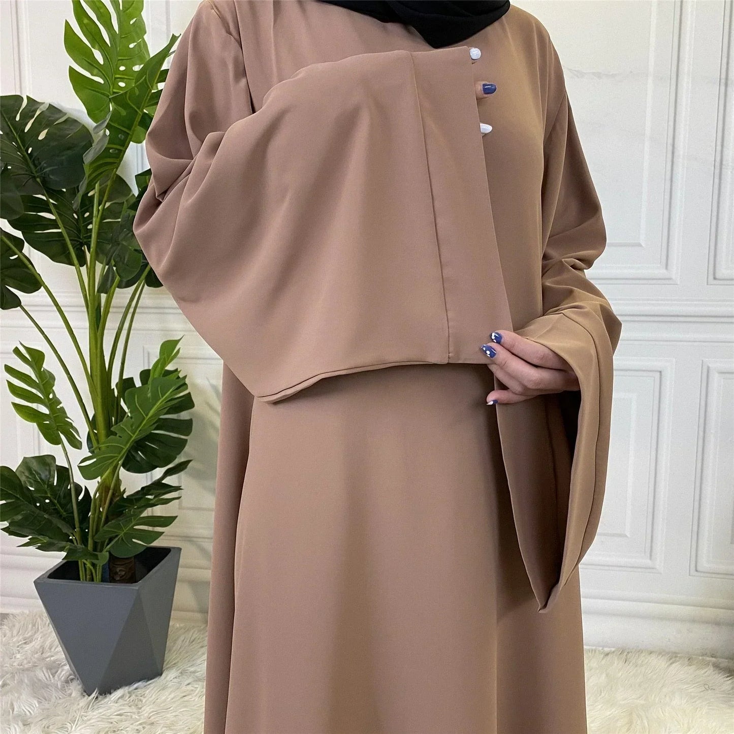 Fashion Hijab Dubai Abaya Long Dresses Women - Jazmie Jamaludin