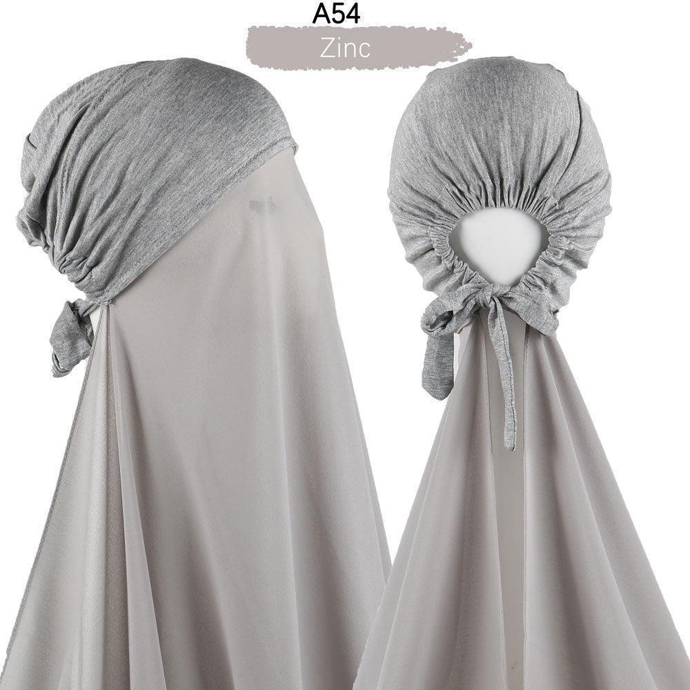Pin Free Instant Chiffon Hijab Scarf - Jazmie Jamaludin