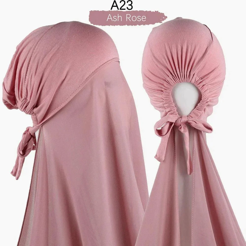 Pin Free Instant Chiffon Hijab Scarf - Jazmie Jamaludin