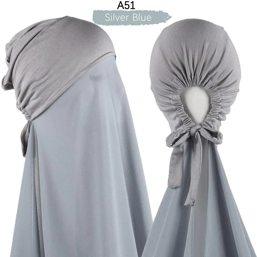 Pin Free Instant Chiffon Hijab Scarf - Jazmie Jamaludin