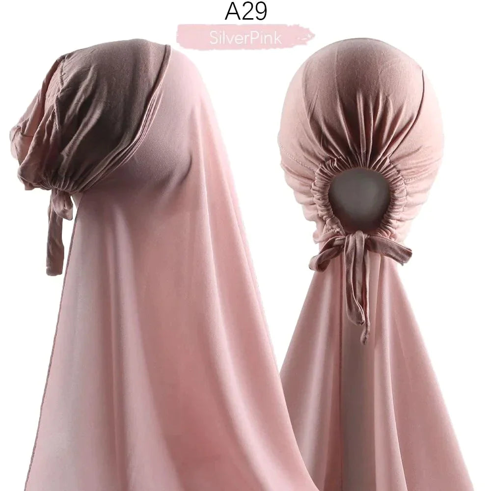 Pin Free Instant Chiffon Hijab Scarf - Jazmie Jamaludin