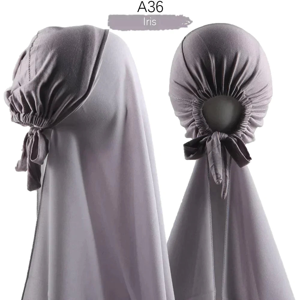 Pin Free Instant Chiffon Hijab Scarf - Jazmie Jamaludin