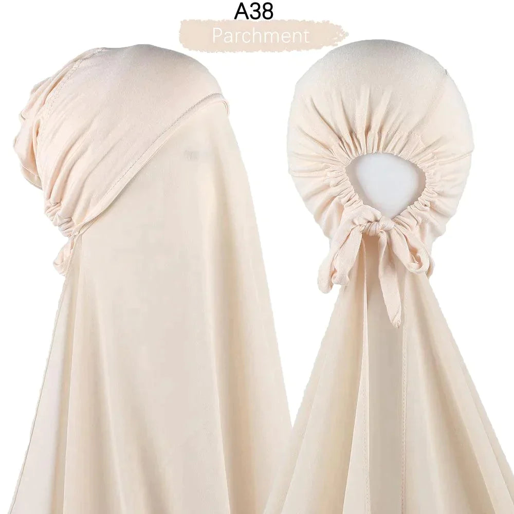 Pin Free Instant Chiffon Hijab Scarf - Jazmie Jamaludin