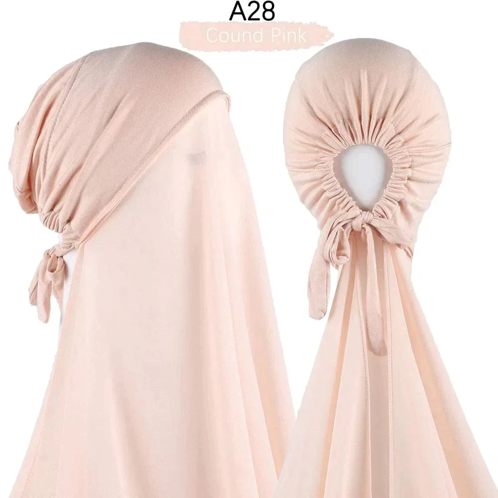 Pin Free Instant Chiffon Hijab Scarf - Jazmie Jamaludin