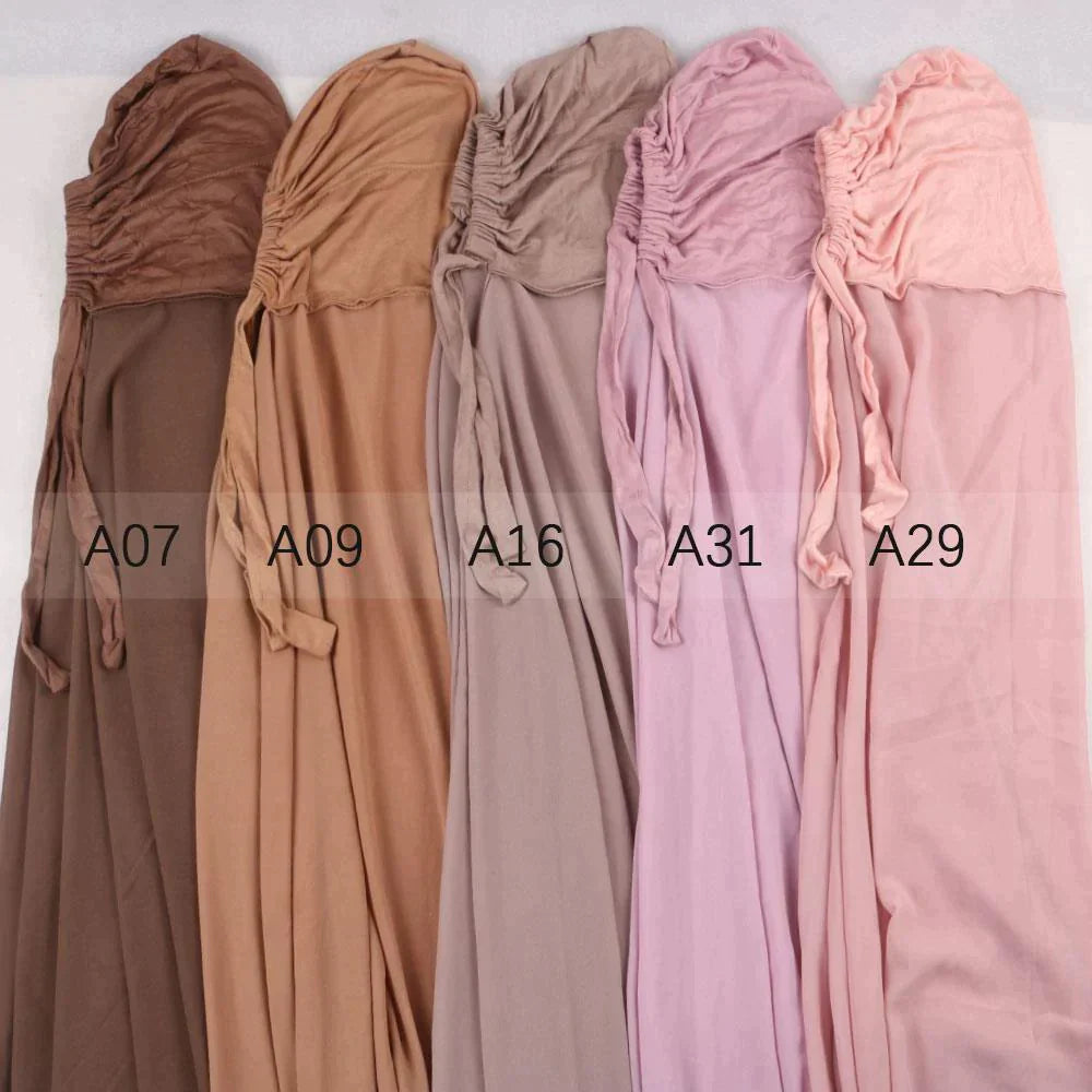 Pin Free Instant Chiffon Hijab Scarf - Jazmie Jamaludin