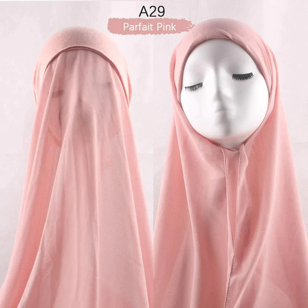 Pin Free Instant Chiffon Hijab Scarf - Jazmie Jamaludin