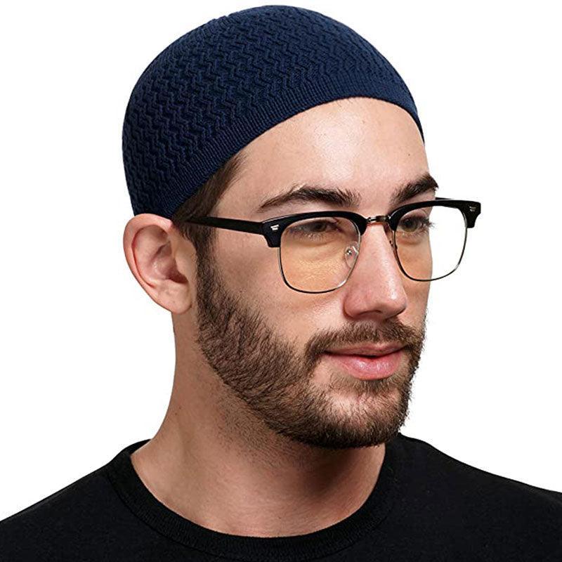 Winter Knitted Muslim Men Prayer - Jazmie Jamaludin