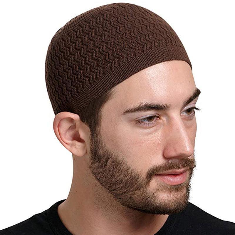 Winter Knitted Muslim Men Prayer - Jazmie Jamaludin