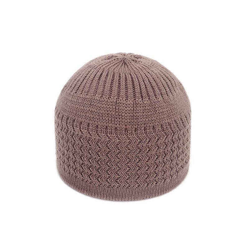 Winter Knitted Muslim Men Prayer - Jazmie Jamaludin