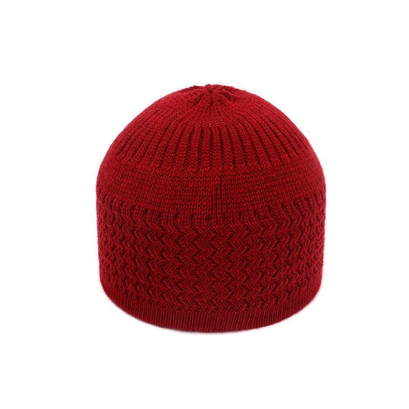 Winter Knitted Muslim Men Prayer - Jazmie Jamaludin