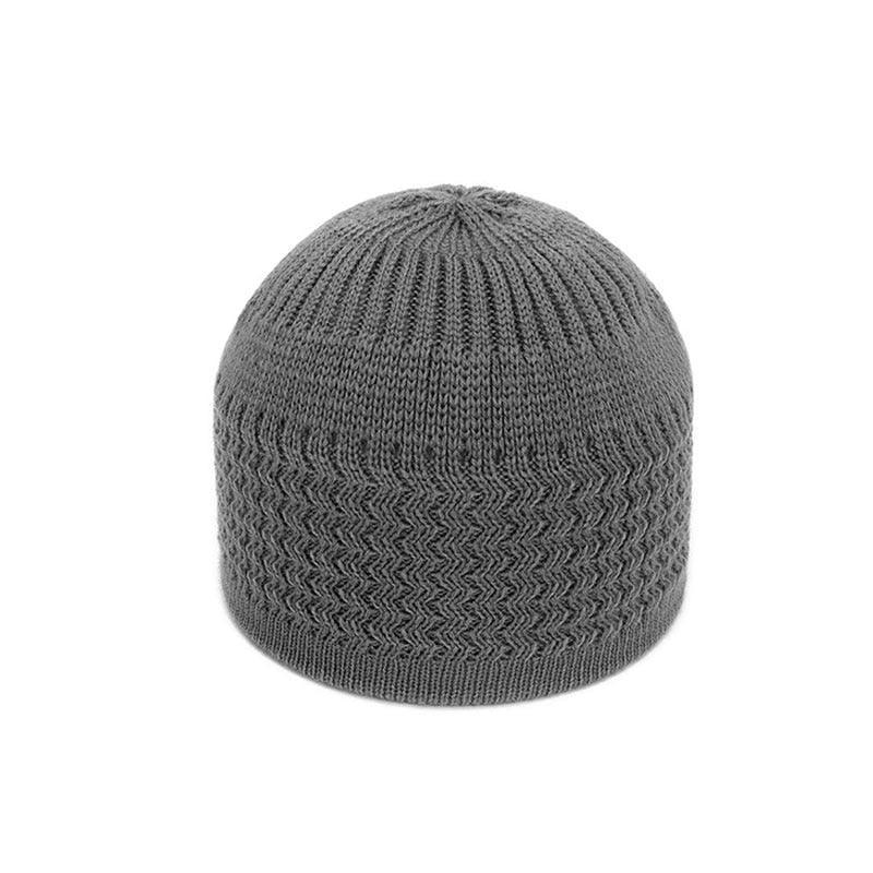 Winter Knitted Muslim Men Prayer - Jazmie Jamaludin