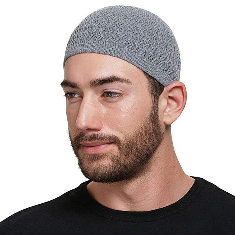 Winter Knitted Muslim Men Prayer - Jazmie Jamaludin