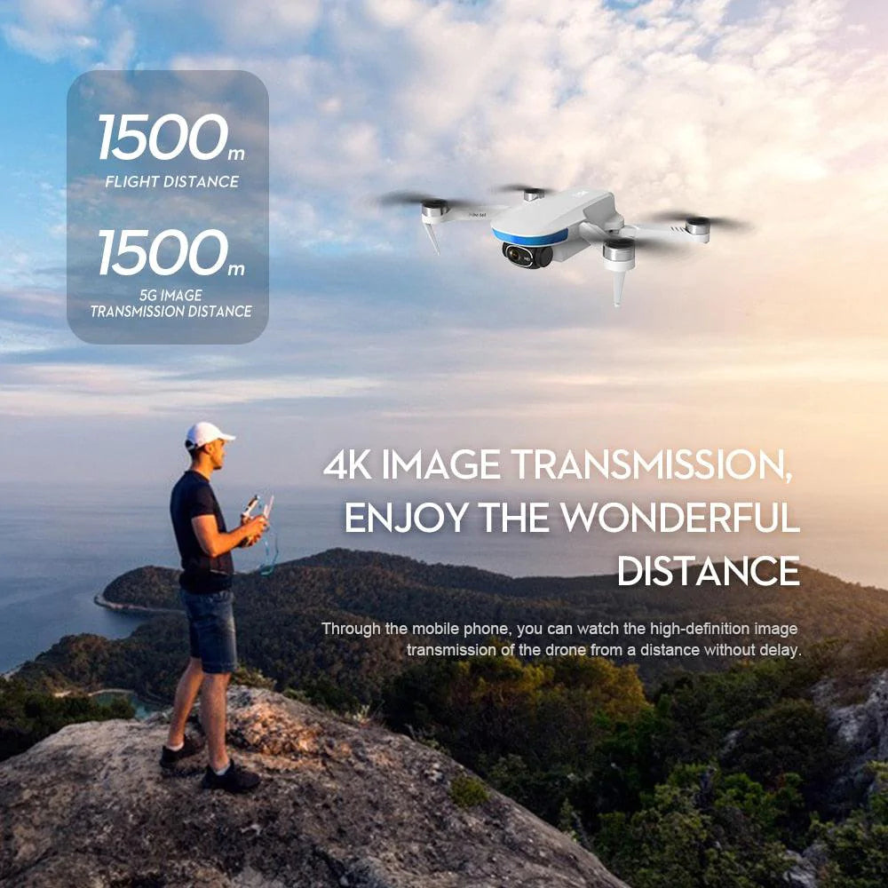 Mini 3 Pro Drone 4k Professional GPS 5 km Quadcopter - Jazmie Jamaludin