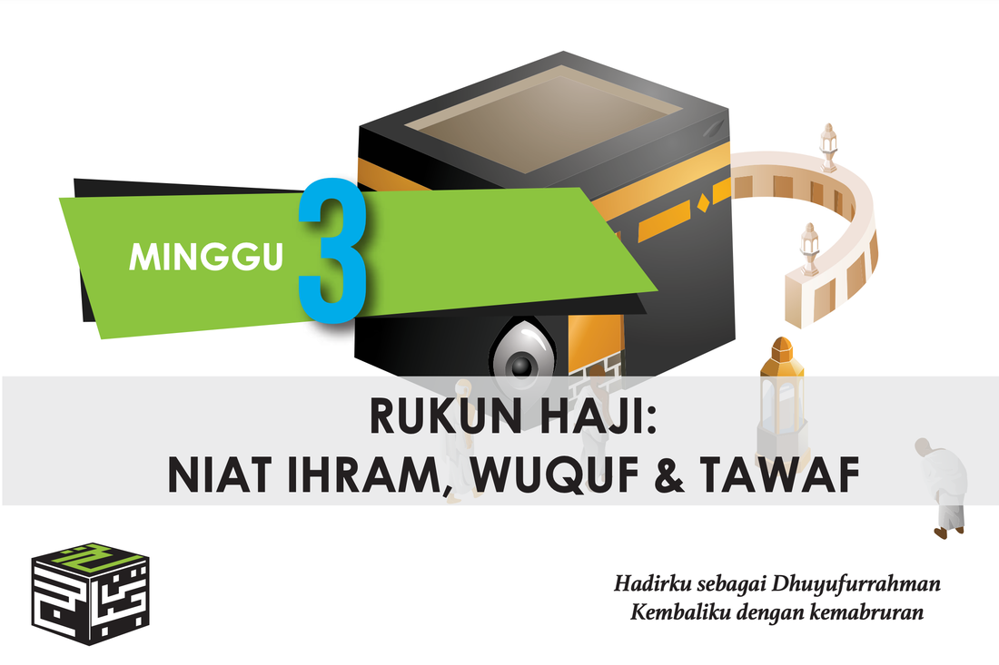 Rukun Haji: Niat Ihram, Wuquf & Tawaf