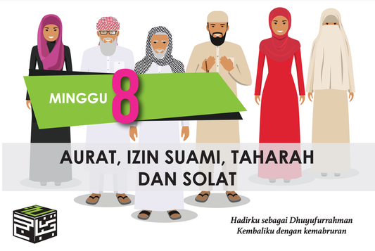 Aurat, Izin Suami, Taharah, dan Solat