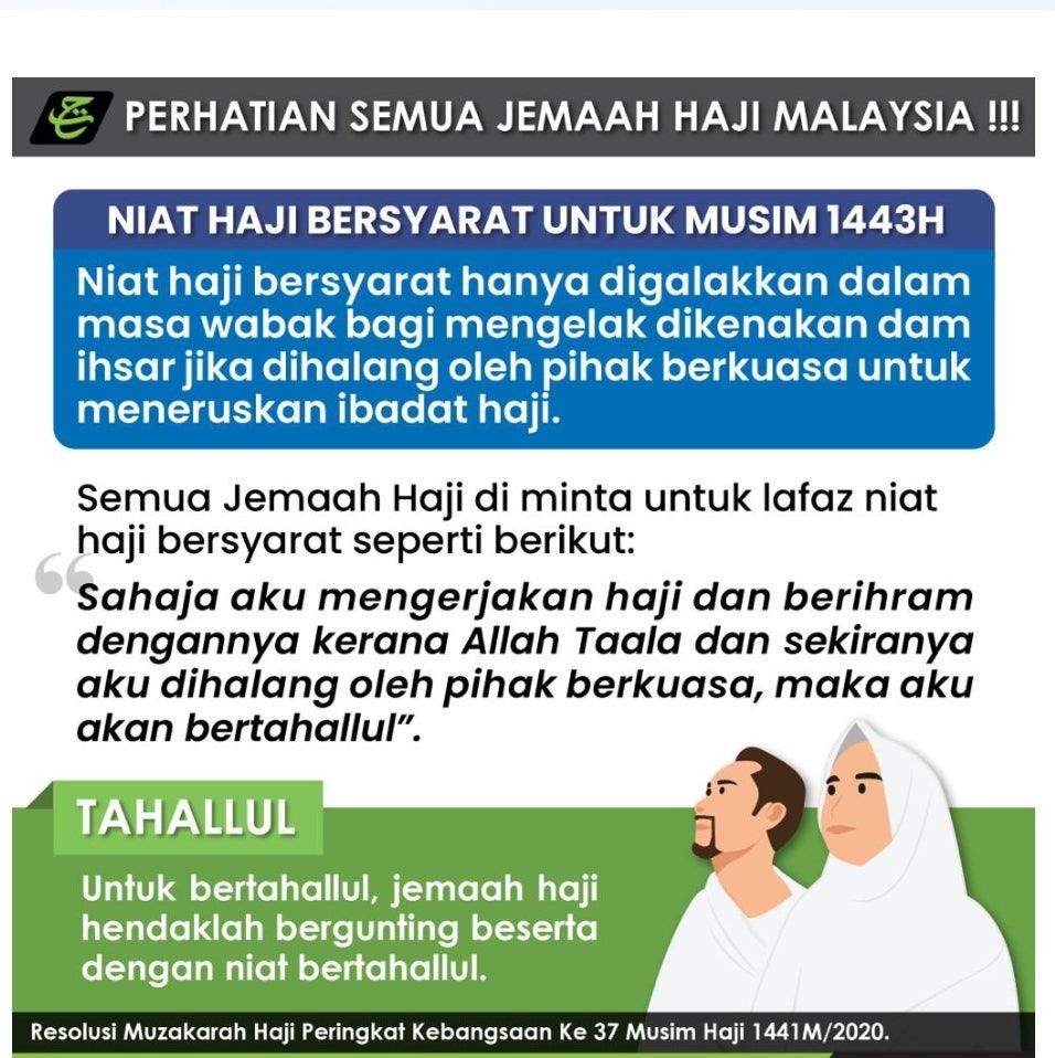 Niat Haji Bersyarat - Jazmie Jamaludin