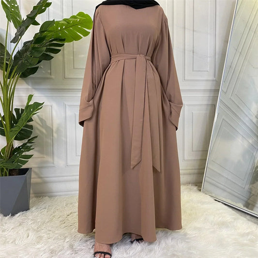 Fashion Hijab Dubai Abaya Long Dresses Women - Jazmie Jamaludin