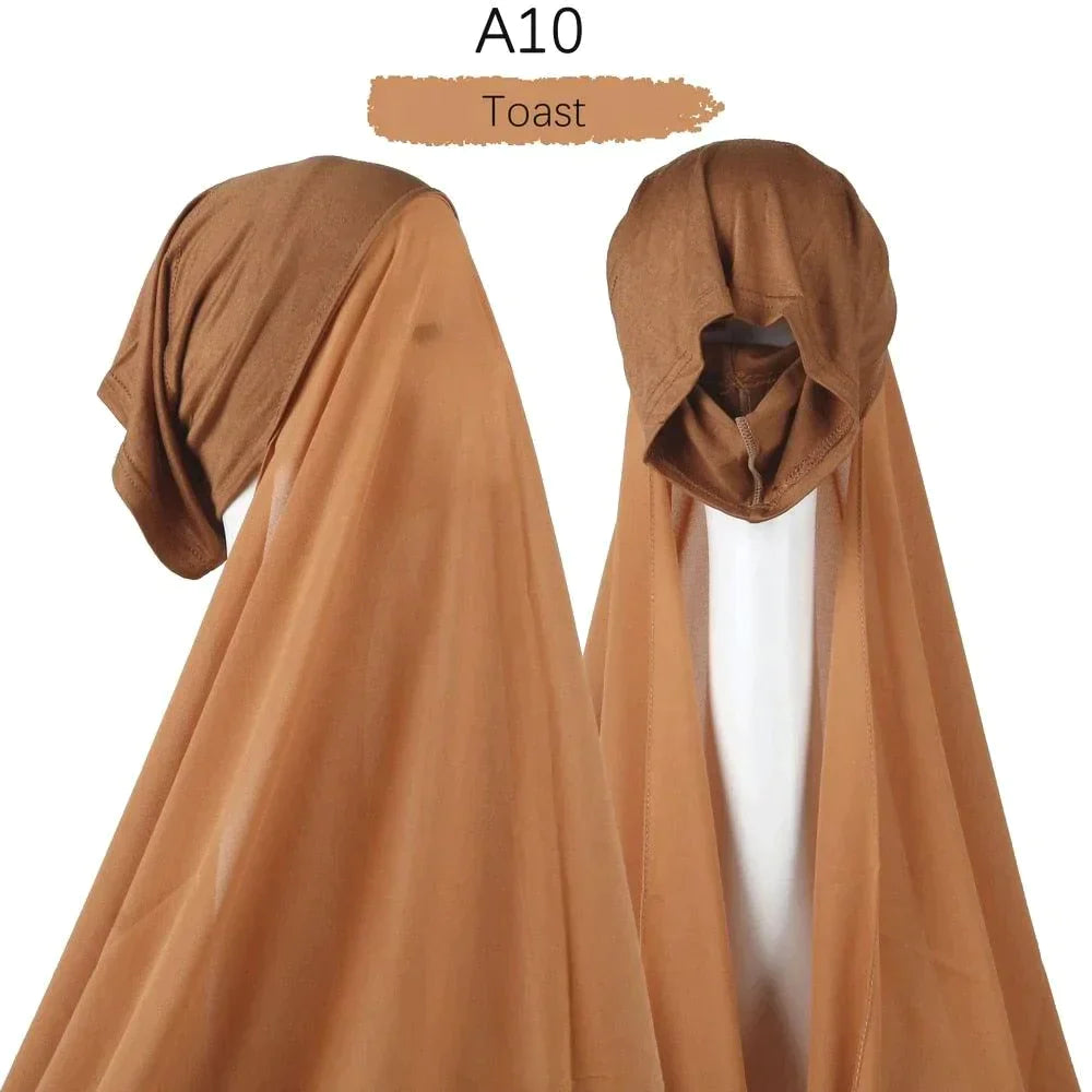 Instant Hijab Chiffon Jersey - Jazmie Jamaludin