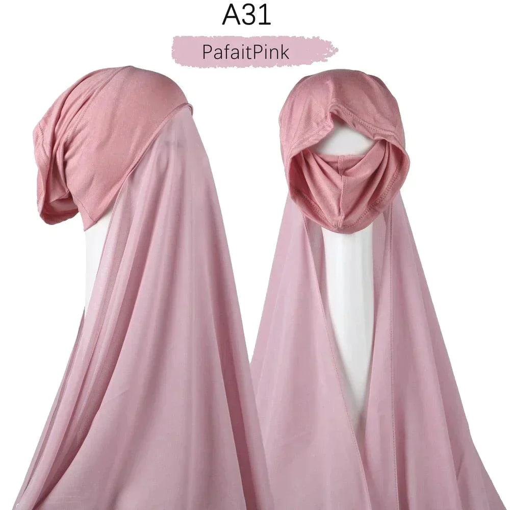 Instant Hijab Chiffon Jersey - Jazmie Jamaludin