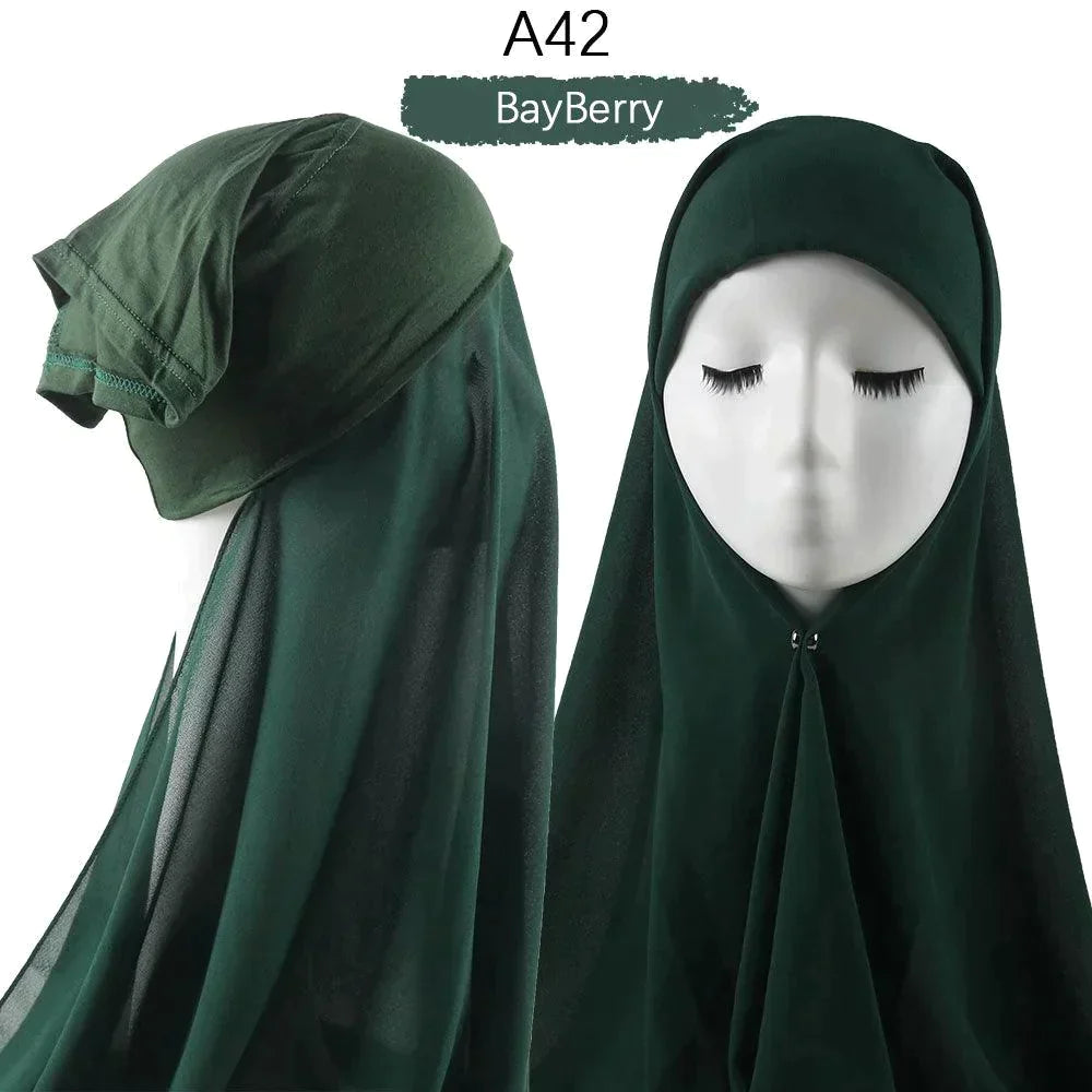 Instant Hijab Chiffon Jersey - Jazmie Jamaludin