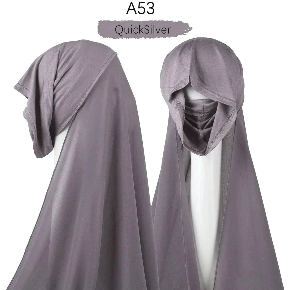 Instant Hijab Chiffon Jersey - Jazmie Jamaludin