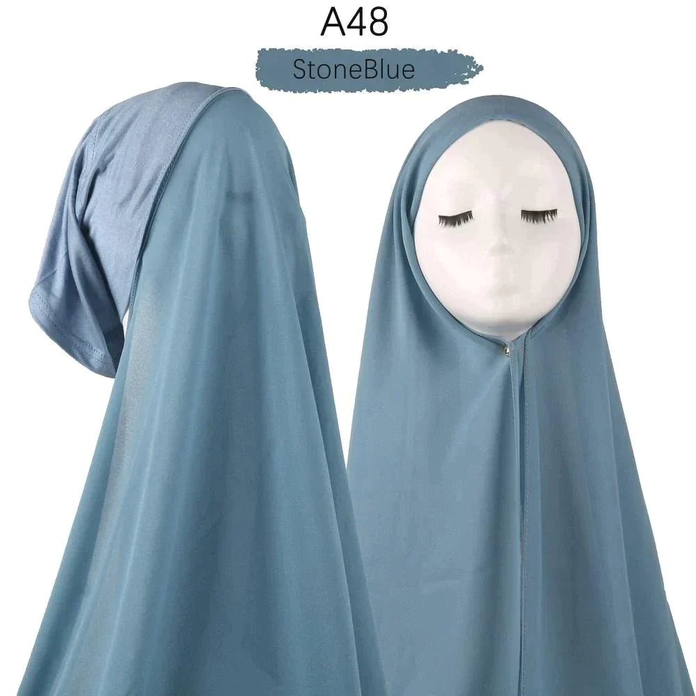 Instant Hijab Chiffon Jersey - Jazmie Jamaludin