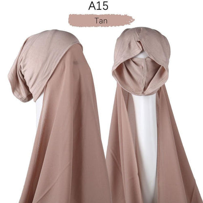 Instant Hijab Chiffon Jersey - Jazmie Jamaludin