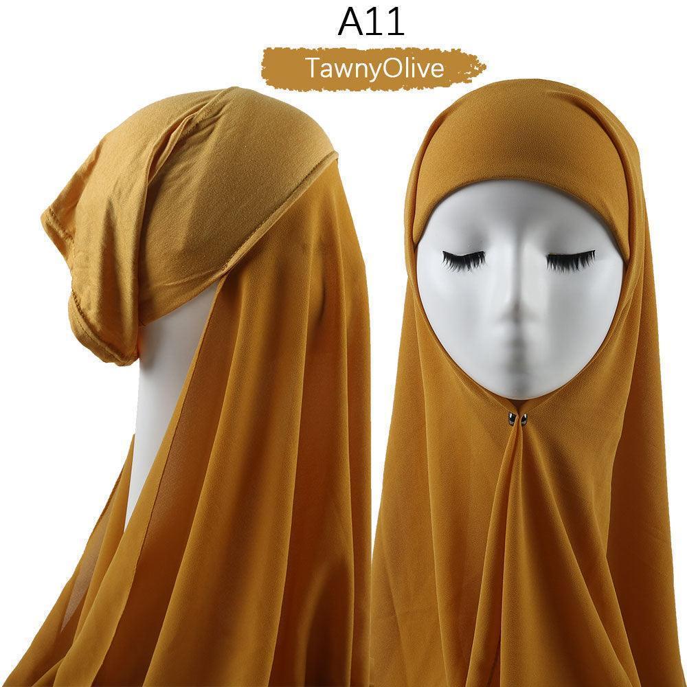 Instant Hijab Chiffon Jersey - Jazmie Jamaludin