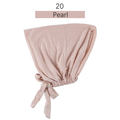 Muslim Women Elastic Tie Back Inner Hijab - Jazmie Jamaludin