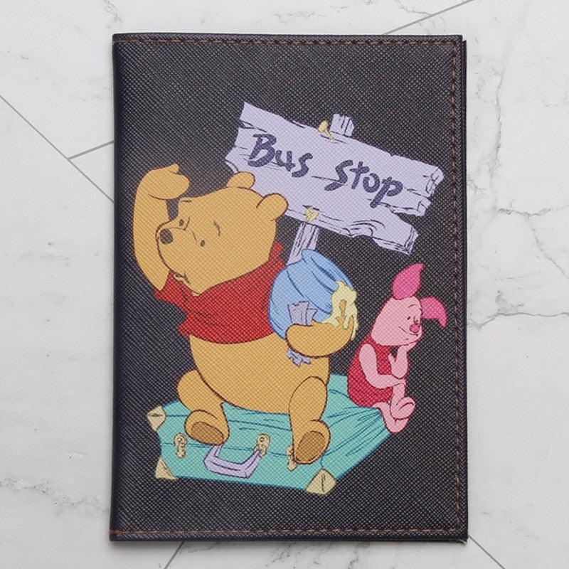 Disney Passport Cover Cartoon Print Travel Passport Case - Jazmie Jamaludin