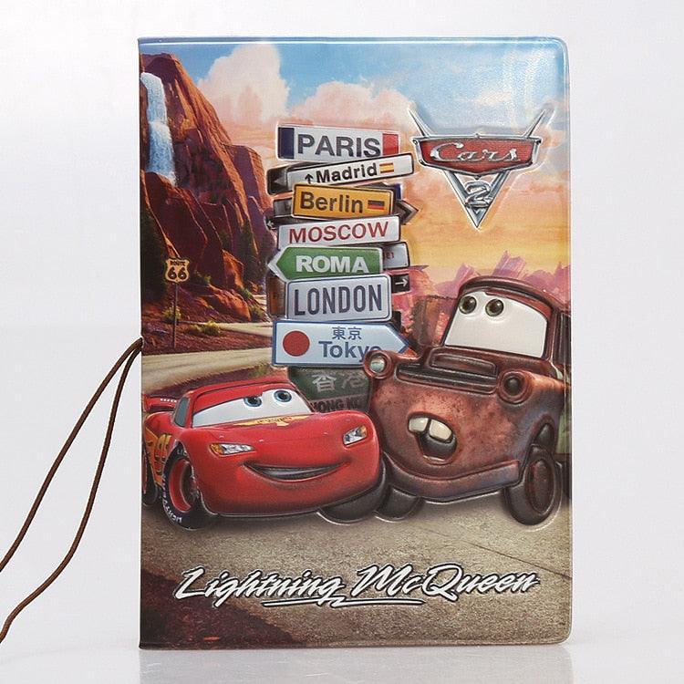 Disney Passport Cover Cartoon Print Travel Passport Case - Jazmie Jamaludin