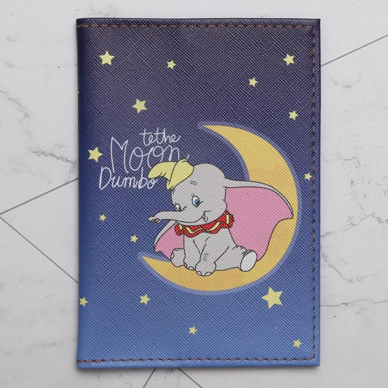 Disney Passport Cover Cartoon Print Travel Passport Case - Jazmie Jamaludin