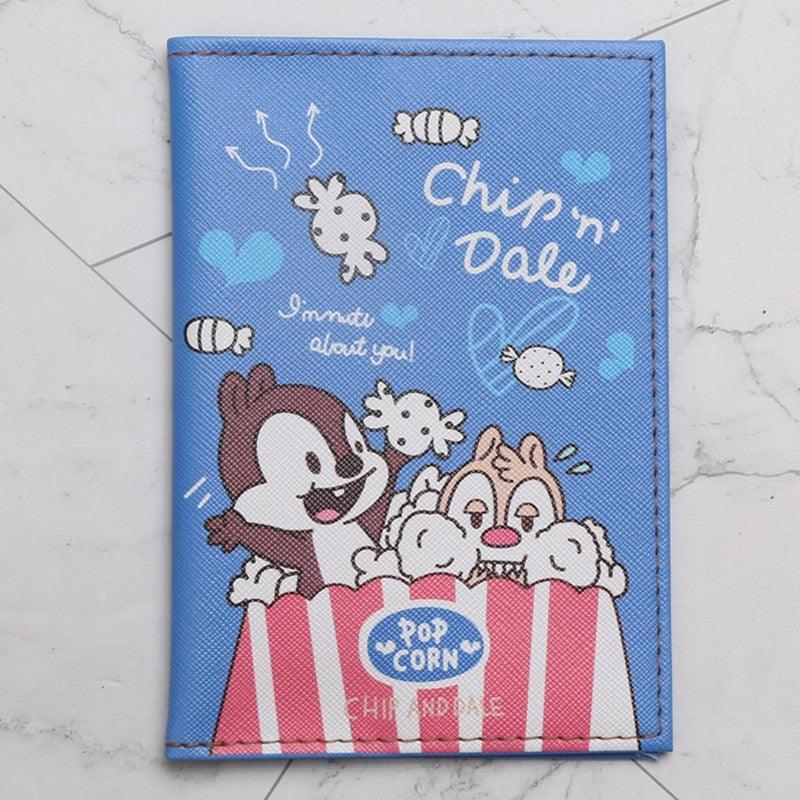 Disney Passport Cover Cartoon Print Travel Passport Case - Jazmie Jamaludin