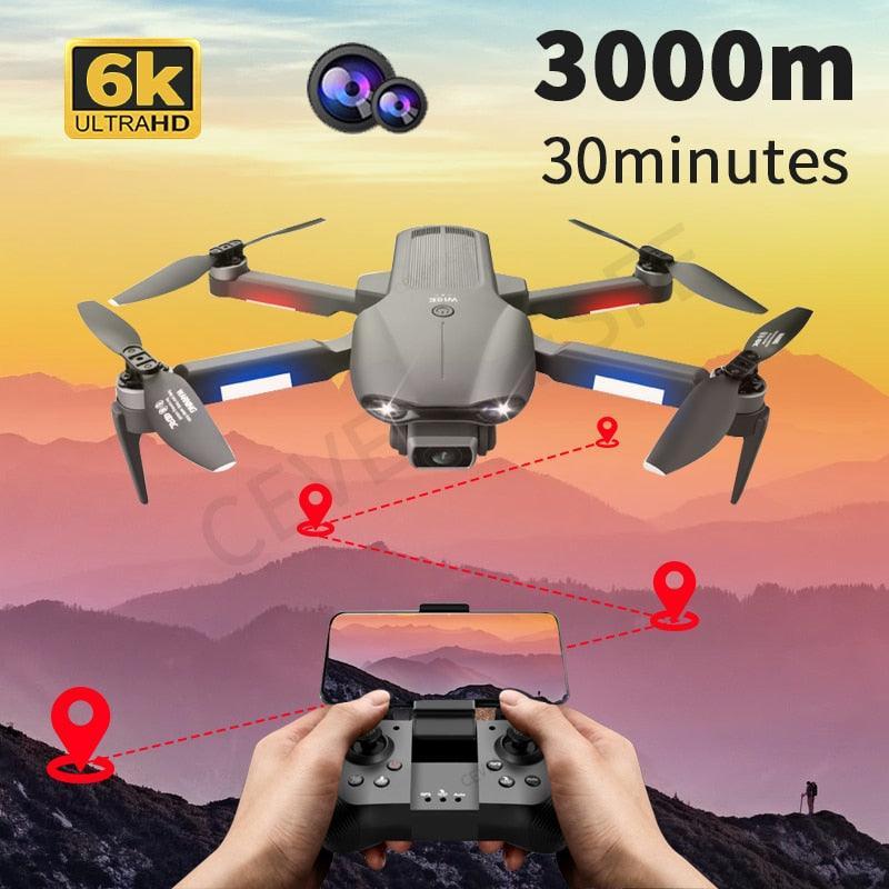 F9 GPS Drone 6K Dual HD Camera Professional R - Jazmie Jamaludin