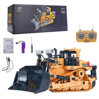 RC Excavator 2.4G Engineering Vehicle Crawler Truck Bulldozer - Jazmie Jamaludin