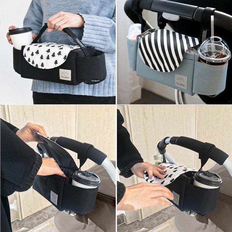 Stroller Baby Bag Organizer Accessories Stroller Cup Holder - Jazmie Jamaludin