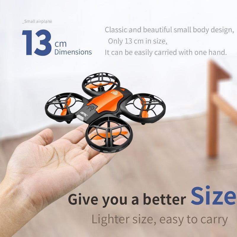 V8 Mini Drone 4K 1080P HD Camera WiFi Air Pressure Height Maintain Foldable Quadcopter - Jazmie Jamaludin